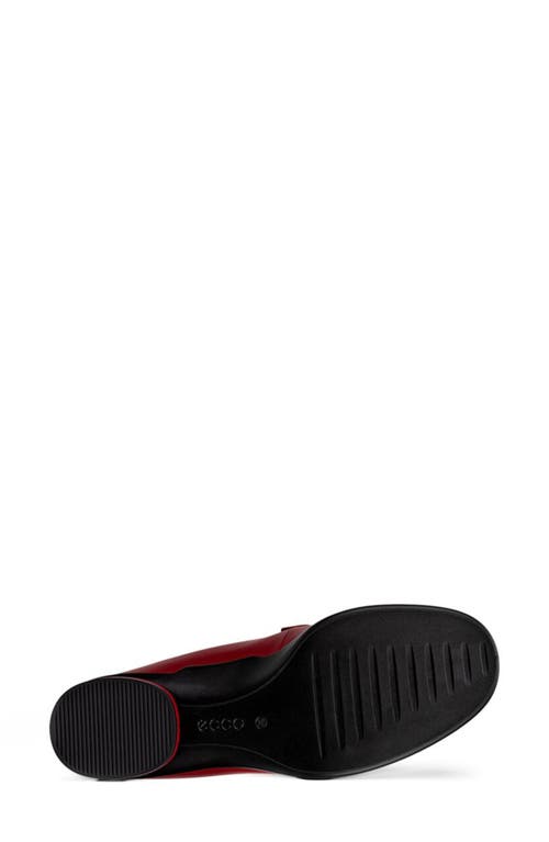 Shop Ecco Sculpted Lx Loafer Mule In Brick/brick