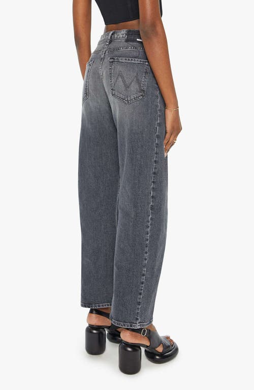 Shop Mother The Half Pipe Flood High Waist Ankle Wide Leg Jeans In Outta Sight