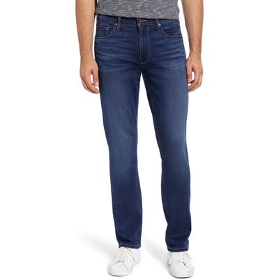 Paige Transcend - Federal Slim Straight Leg Jeans, Blue
