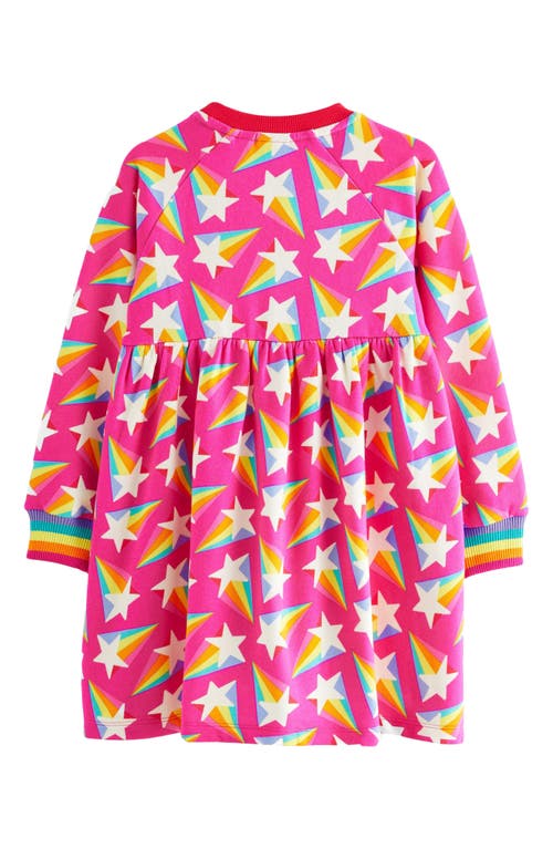 LITTLE BIRD LITTLE BIRD KIDS' STAR LONG SLEEVE SWEATSHIRT DRESS 