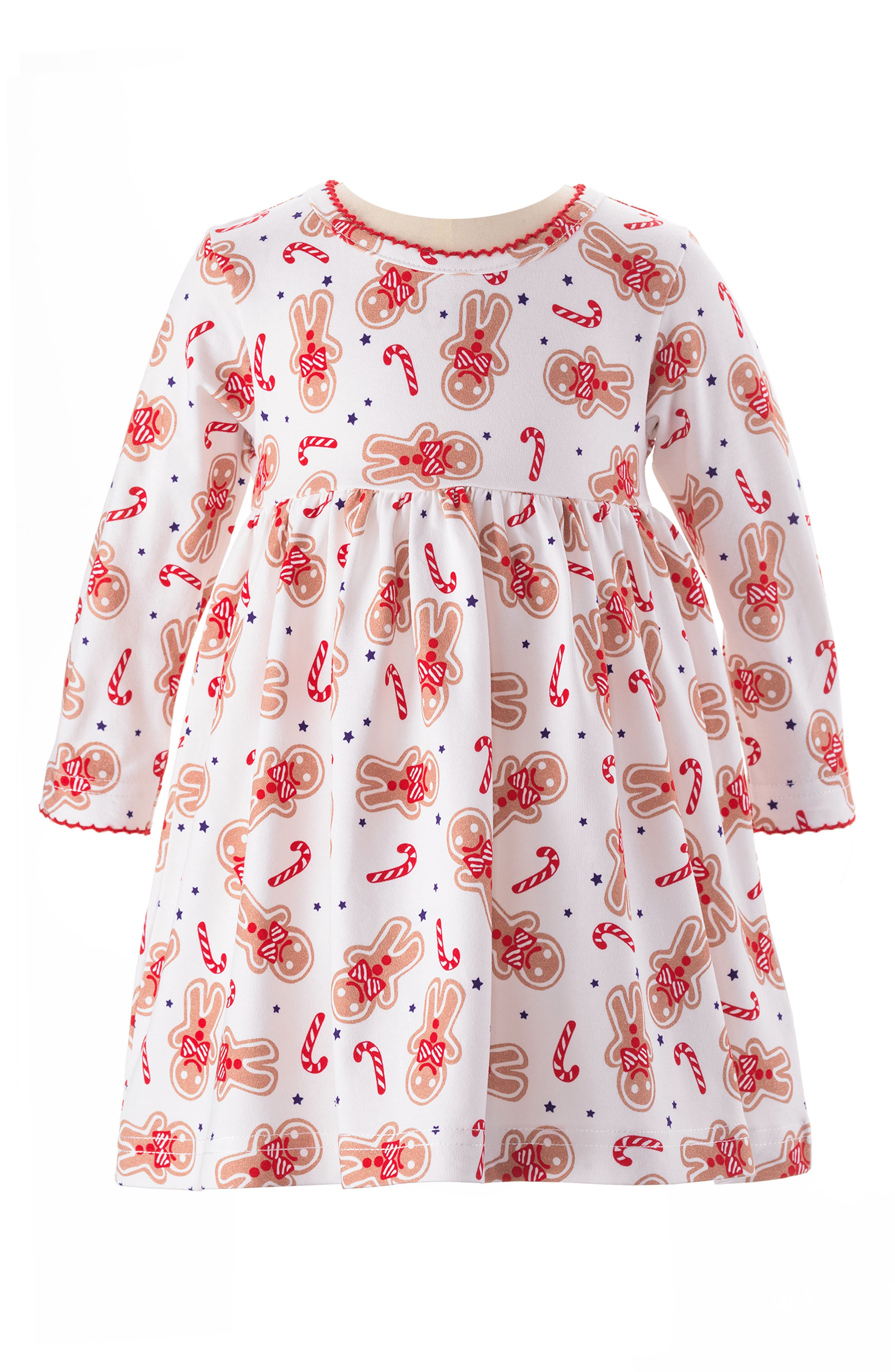 Rachel Riley graphic-print cotton dress - Pink