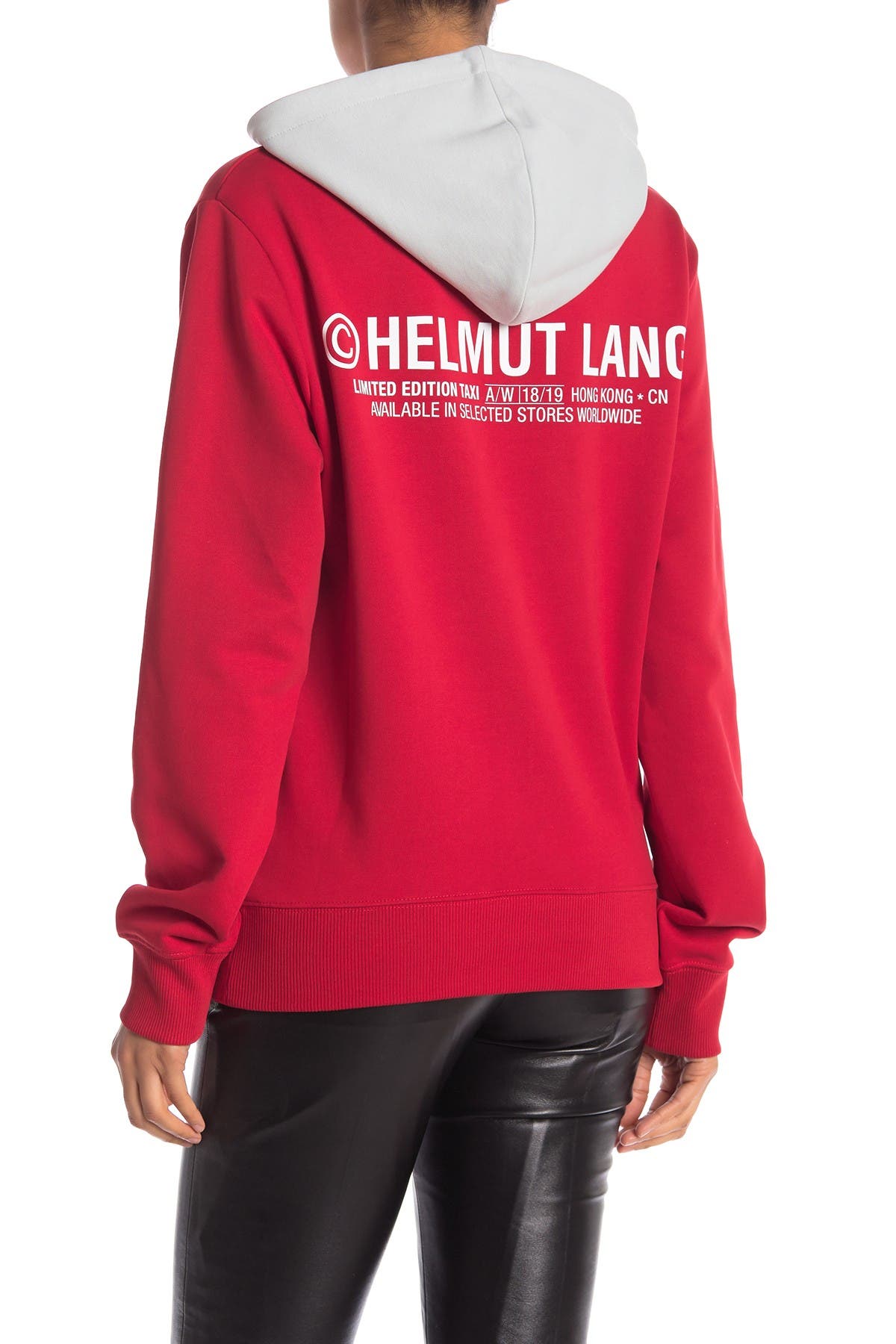 helmut lang taxi hoodie women's
