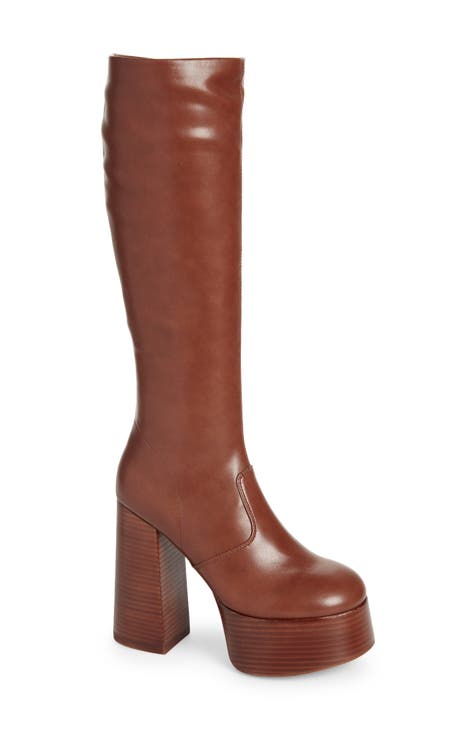 1b60 xl leather platform boots