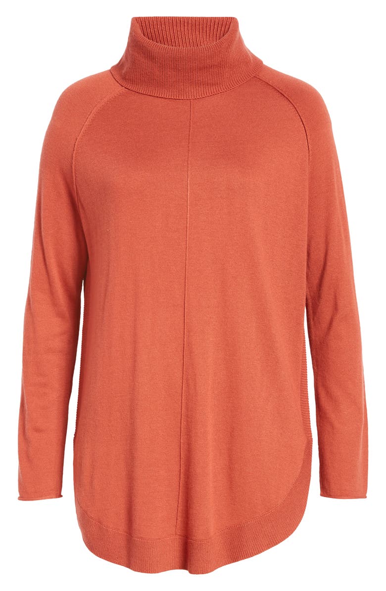 Caslon® Turtleneck Tunic Sweater | Nordstrom