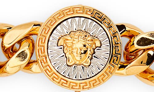 VERSACE VERSACE CURB CHAIN BRACELET 