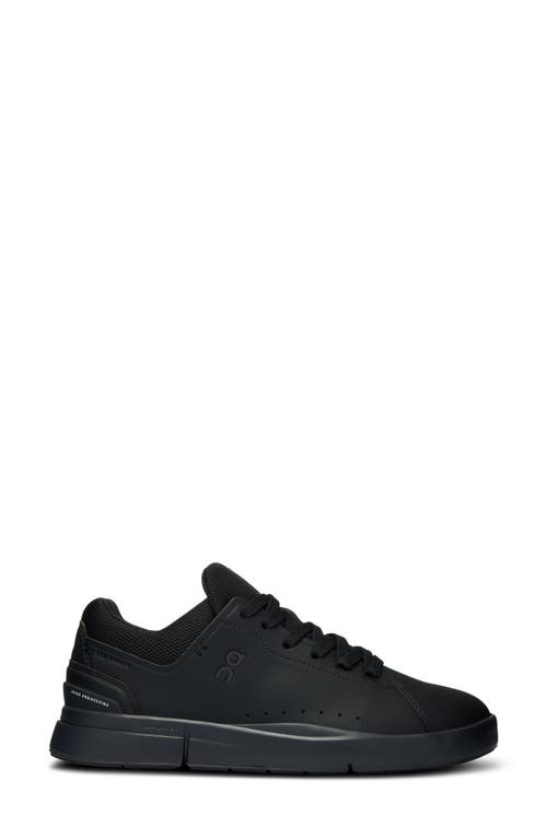 On The Roger Advantage Tennis Sneaker In All Black