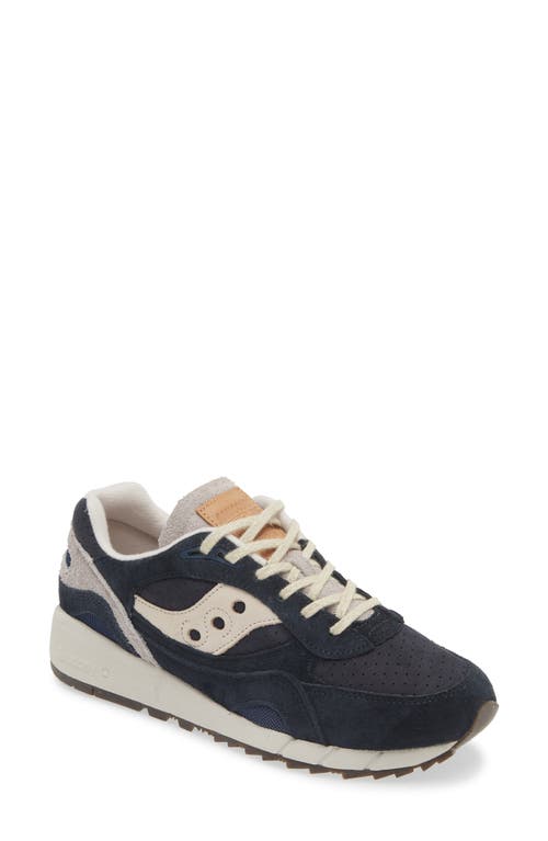 Shop Saucony Shadow 6000 Premium Sneaker In Navy/moon