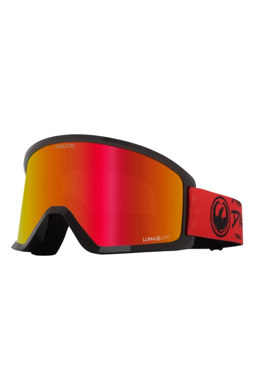 DRAGON DX3 OTG 61mm Snow Goggles with Ion Lenses in Tag/Llredion