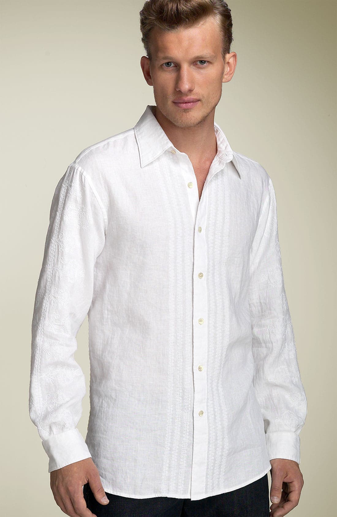 michael kors linen shirt