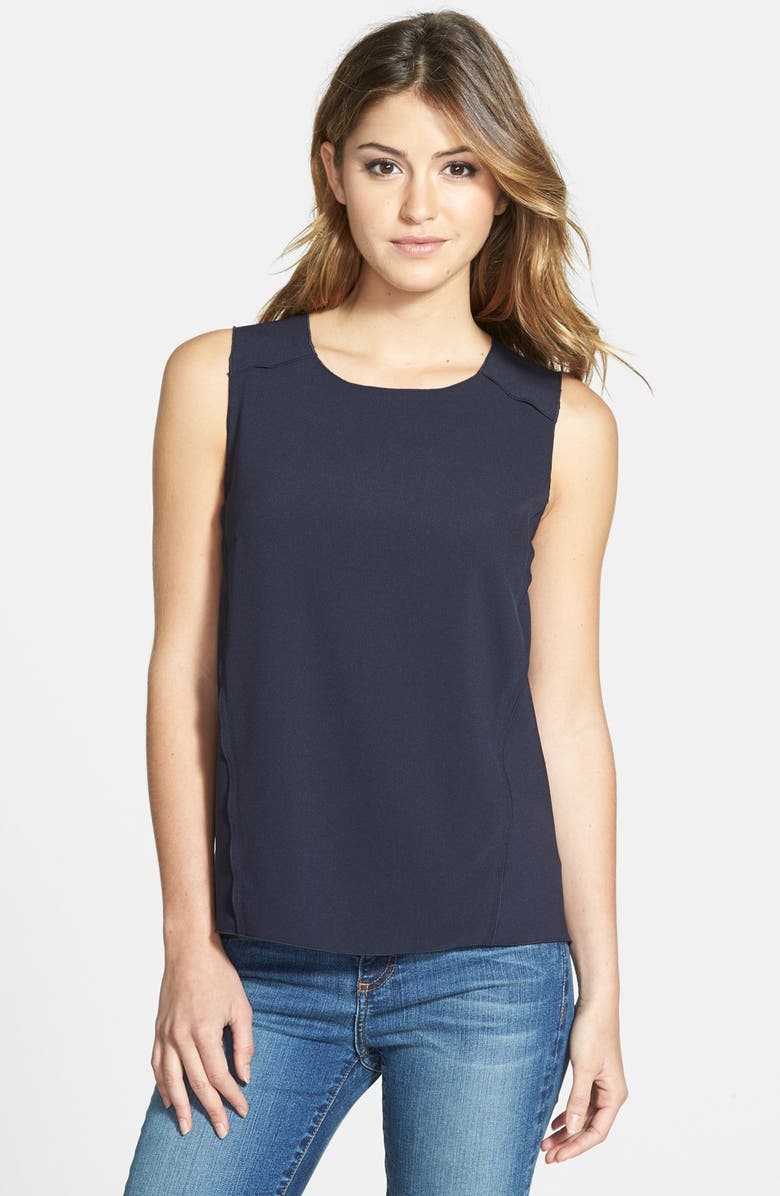 NIC+ZOE 'Seamed Ease' Knit Sleeveless Top | Nordstrom