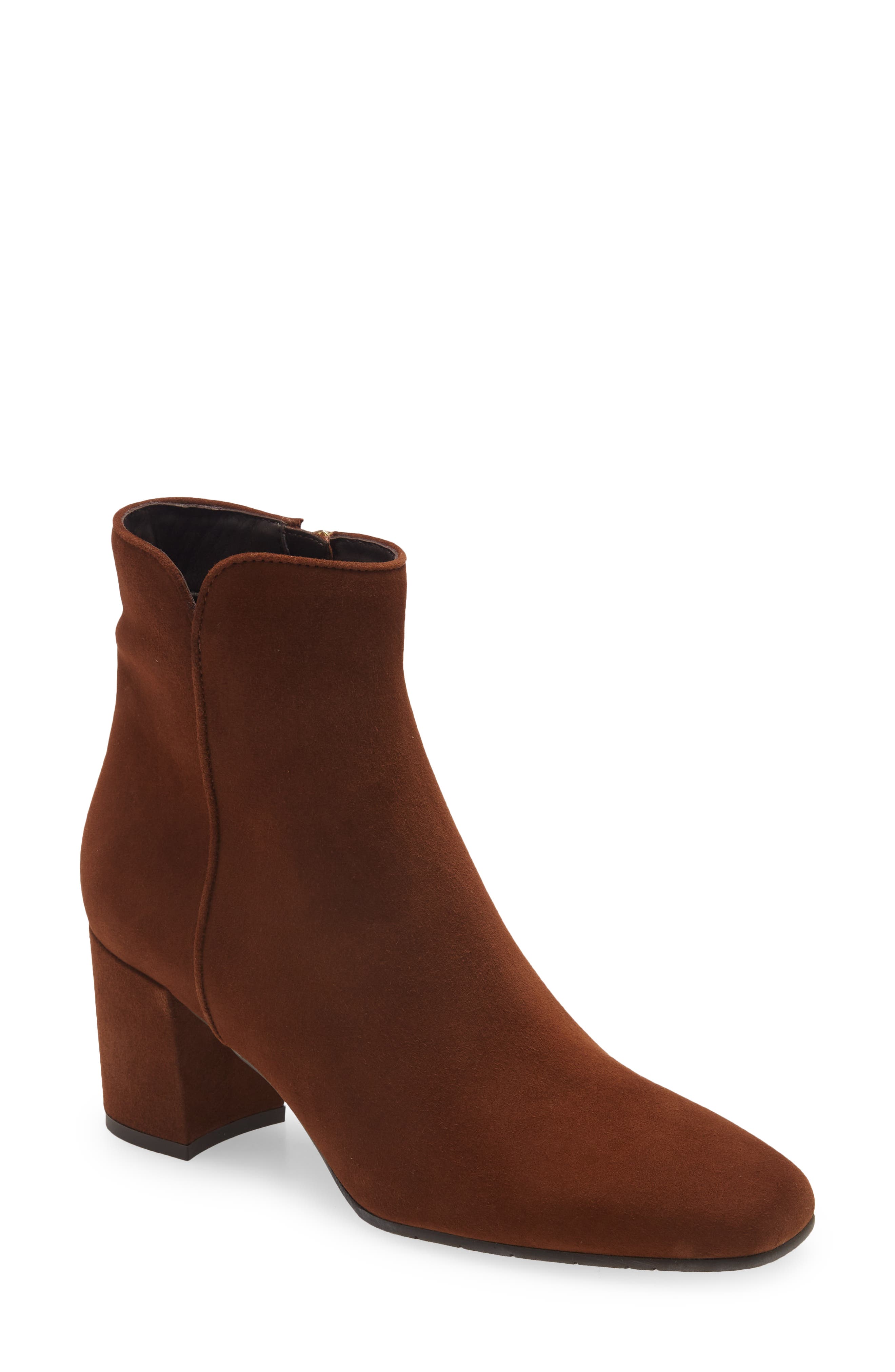 aquatalia boots brown suede