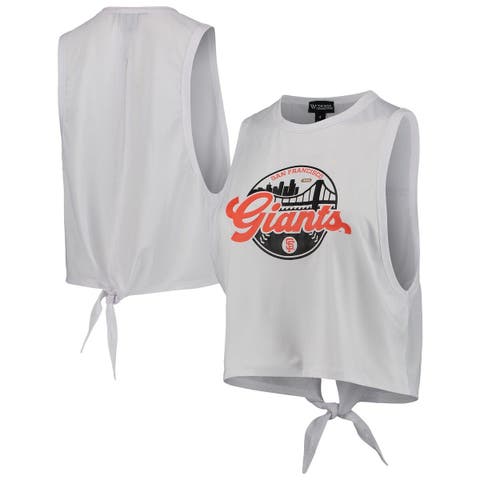 San Francisco Giants The Wild Collective Women's Marble Pullover Hoodie -  Black