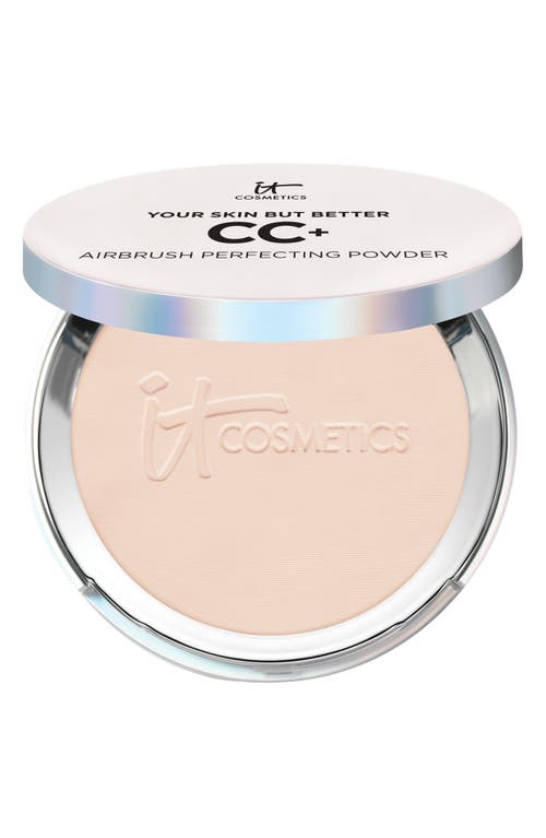 IT Cosmetics Your Skin But Better CC+ Airbrush Perfecting Powder in Fair at Nordstrom