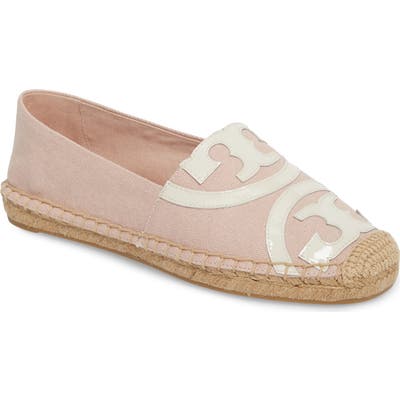 Tory Burch Poppy Logo Espadrille Flat, Pink