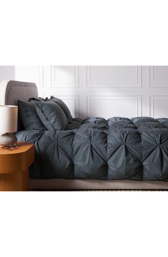 Shop Parachute Organic Cotton Puff Comforter In Dusk