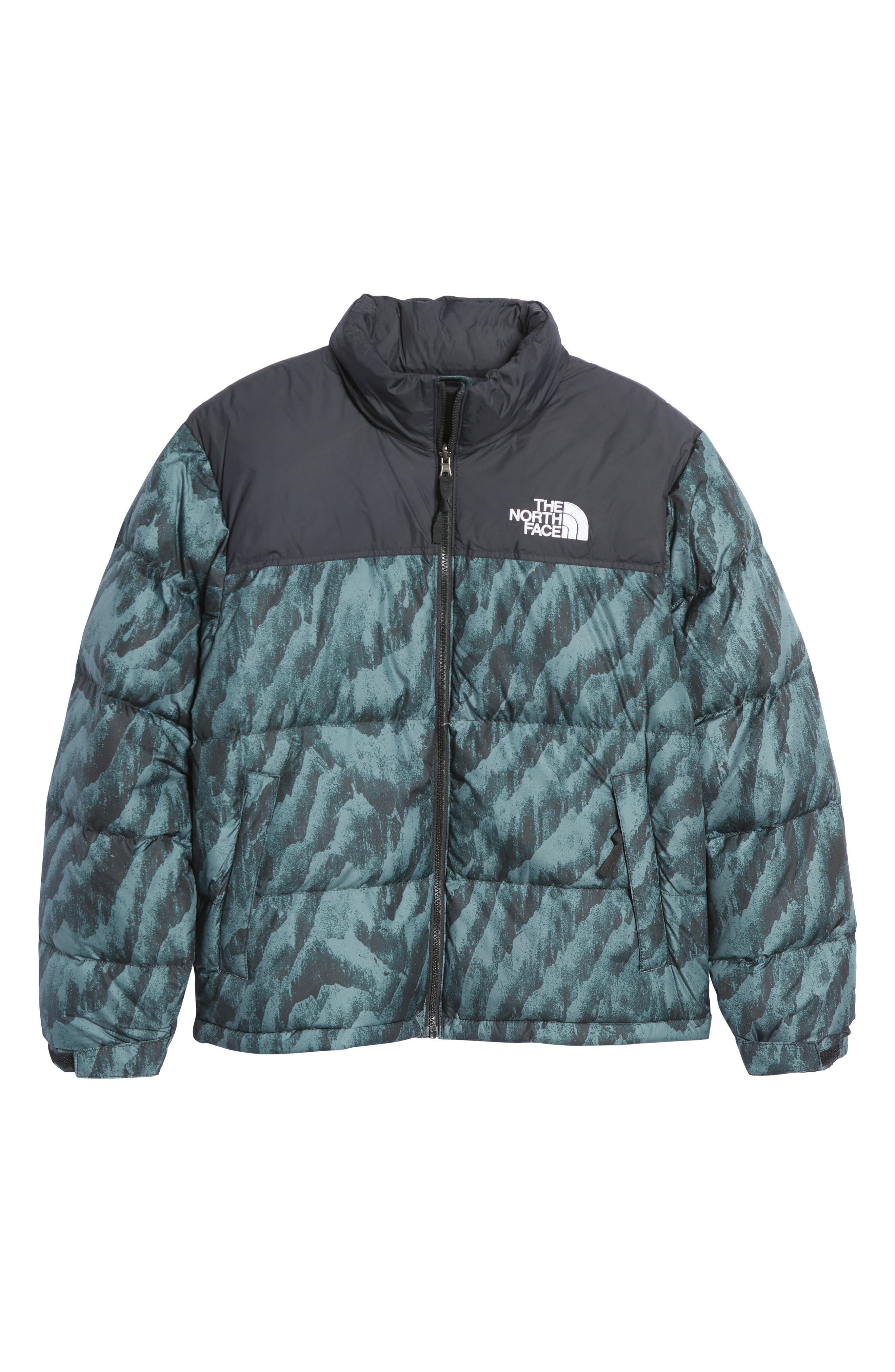 north face puffer jacket men black