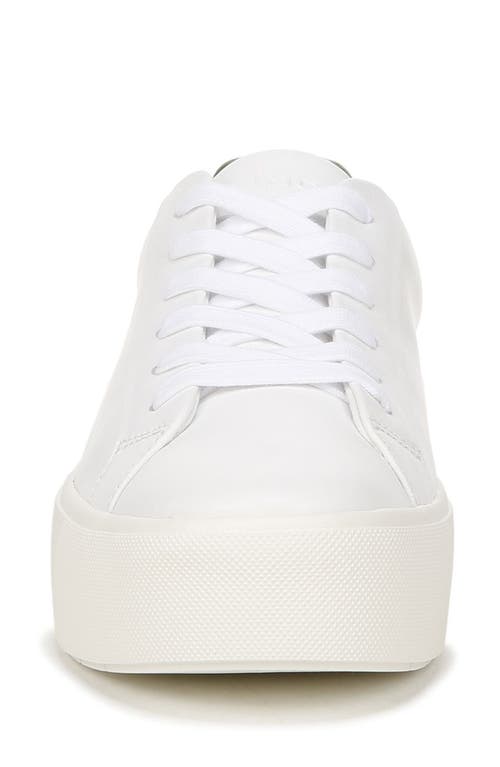 VINCE VINCE BENFIELD LEATHER PLATFORM SNEAKER 