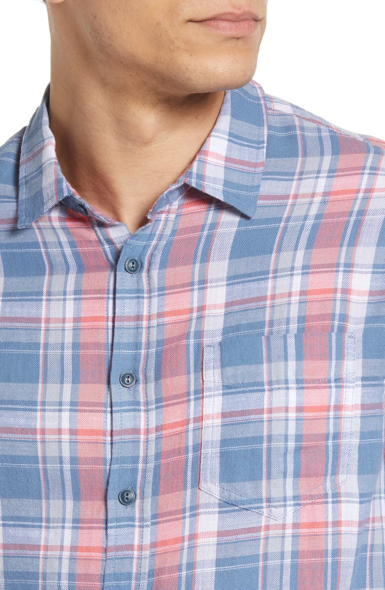 Wyatt Relaxed Fit Plaid Button-Up Shirt