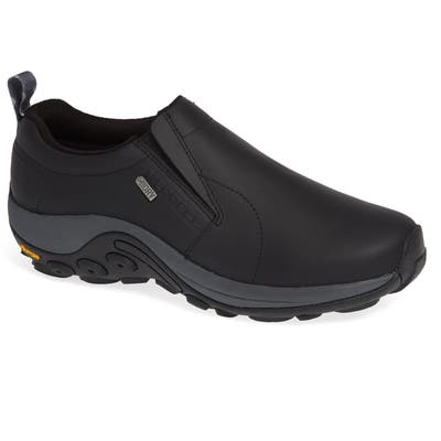Merrell Jungle Moc Waterproof Ice+ Sneaker, Black