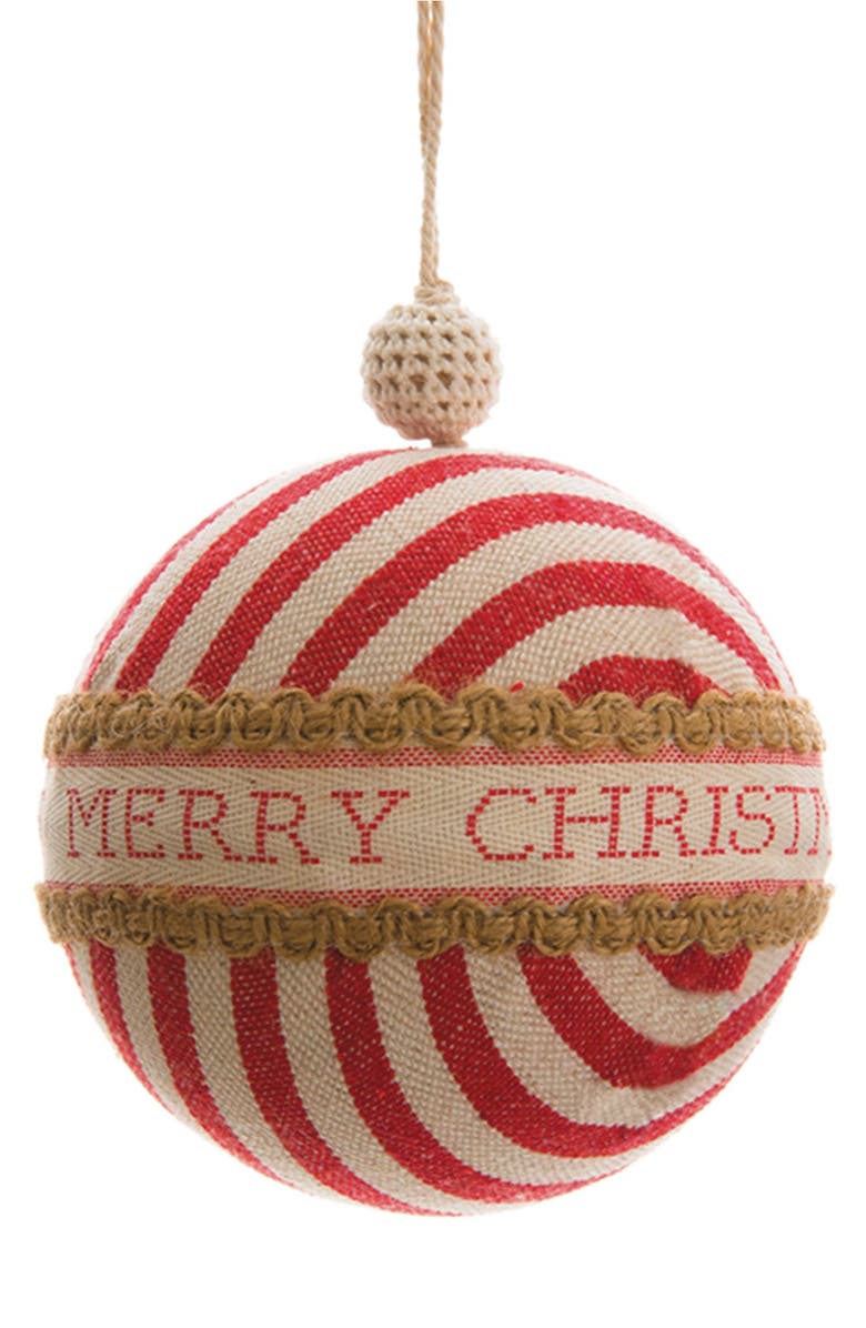ALLSTATE Striped Ball Ornament | Nordstrom