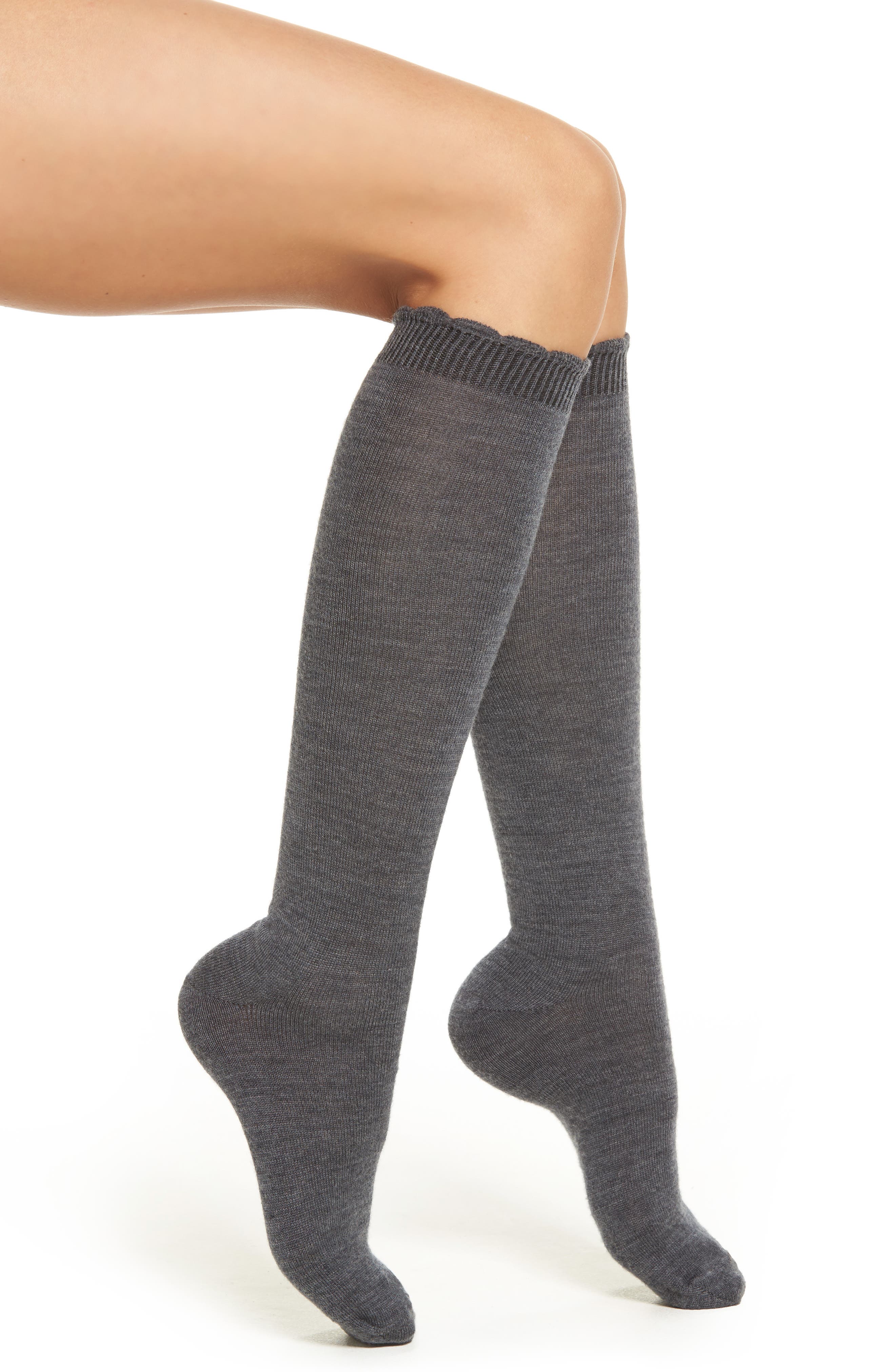 Nordstrom Merino Wool Blend Knee Socks | Nordstrom