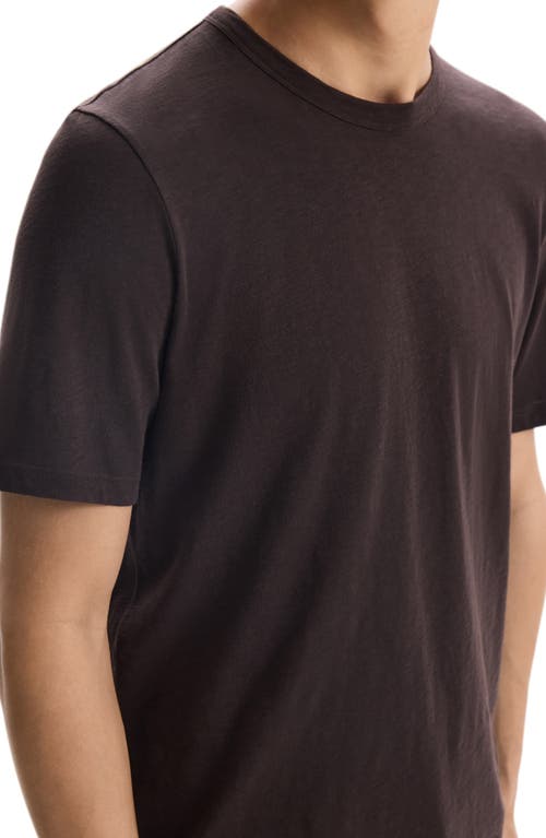 Theory Short Sleeve Regular Fit T-shirt In Hickory