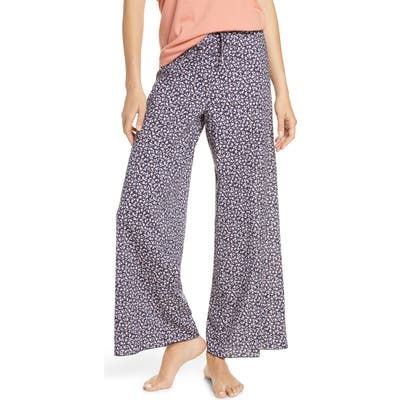 Plus Size Bp. Faye Wide Leg Pajama Pants, Blue