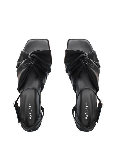 Maguire Mataro Sandal In Black