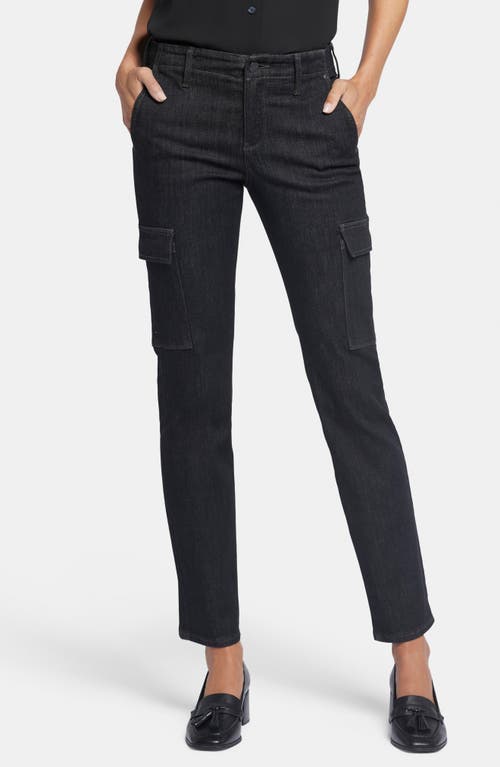 Nydj Sheri Slim Cargo Jeans In Garden Ranch