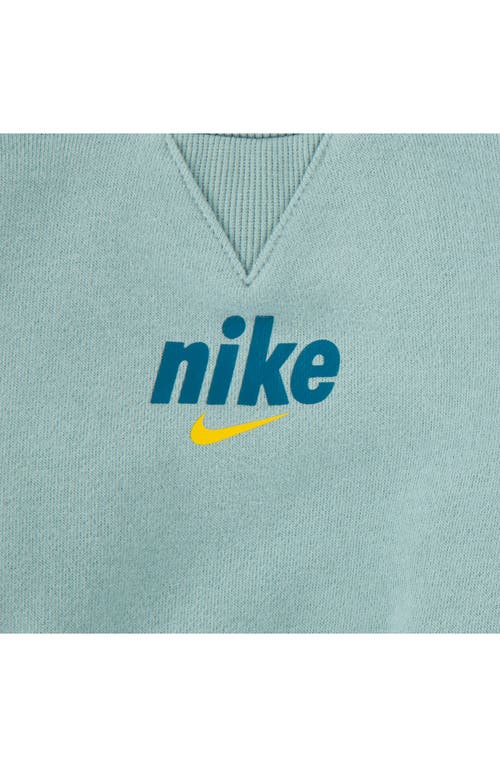 Shop Nike Fleece Pullover Sweater & Joggers Set In Mineral