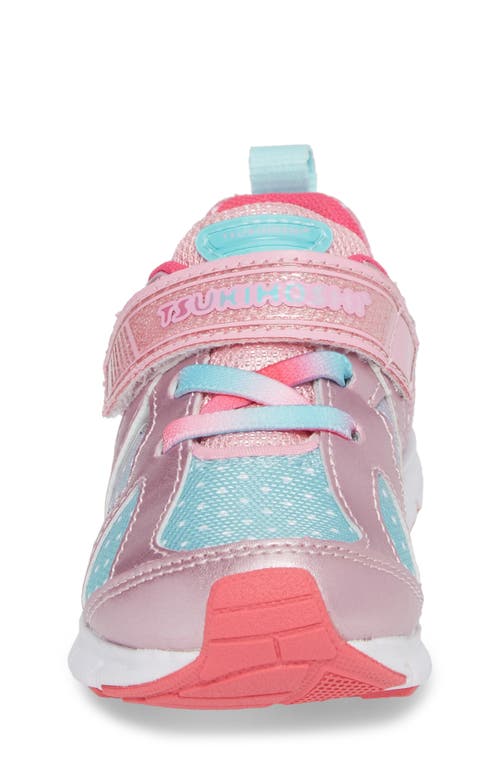 Shop Tsukihoshi Rainbow Washable Sneaker In Rose/mint