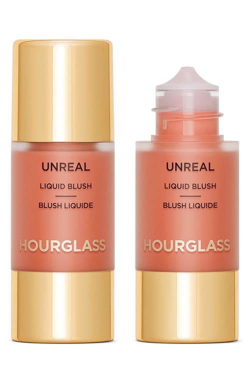 Hourglass Unreal Liquid Blush In Moment
