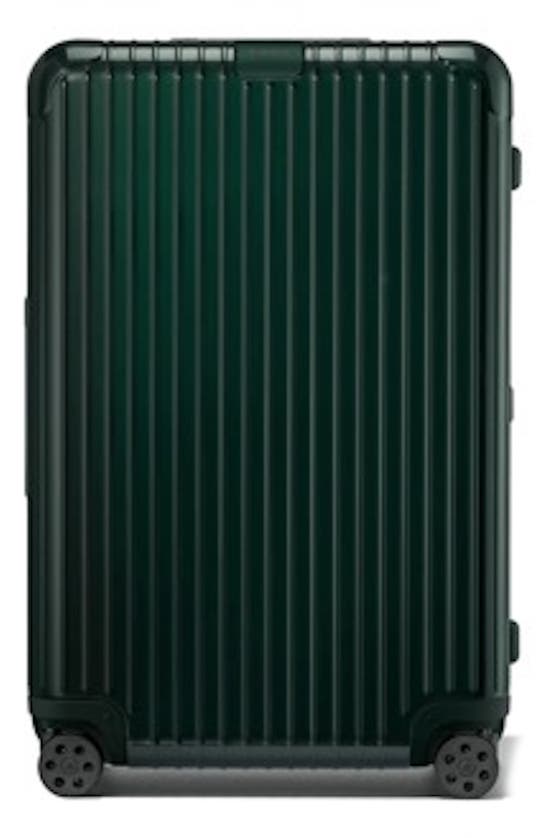 Rimowa Essential Check-in Large 31-inch Wheeled Suitcase In Green Gloss