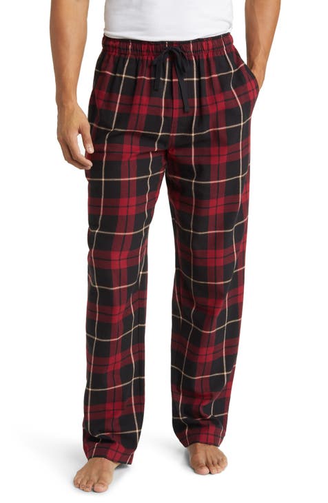 Plaid Cotton Flannel Pajama Pants
