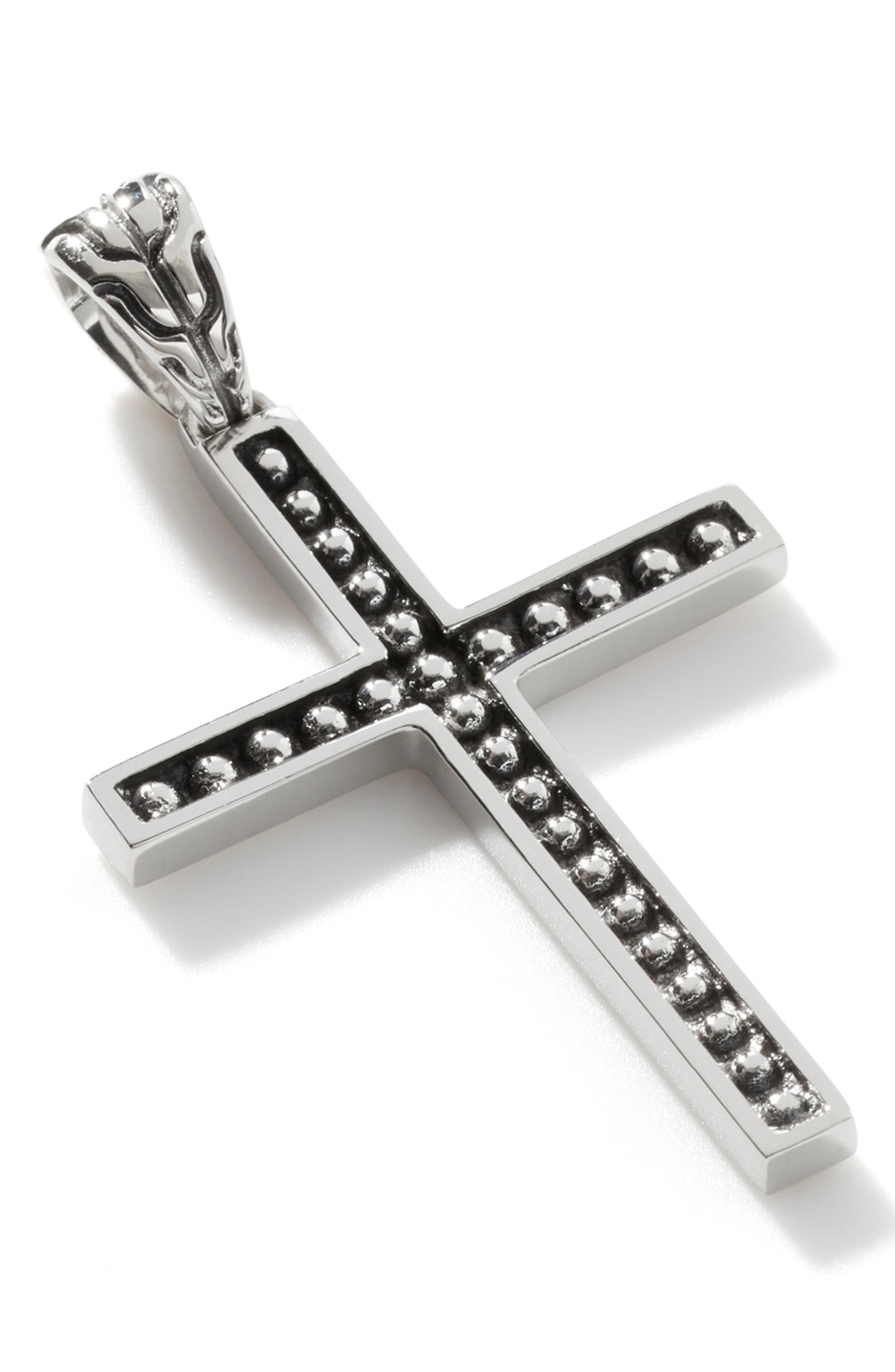 john rocha cross necklace