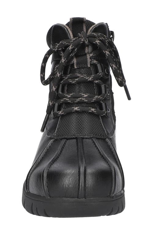 Shop Easy Street Stormy Waterproof Bootie In Black