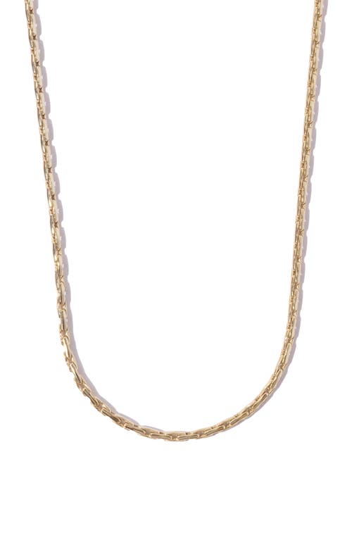 Shop Miranda Frye Vance Chain Necklace In Gold