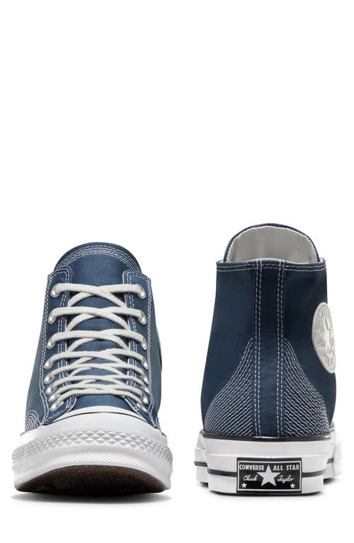 Shop Converse Chuck Taylor® All Star® 70 High Top Sneaker In Navy/fossilized/fossilized