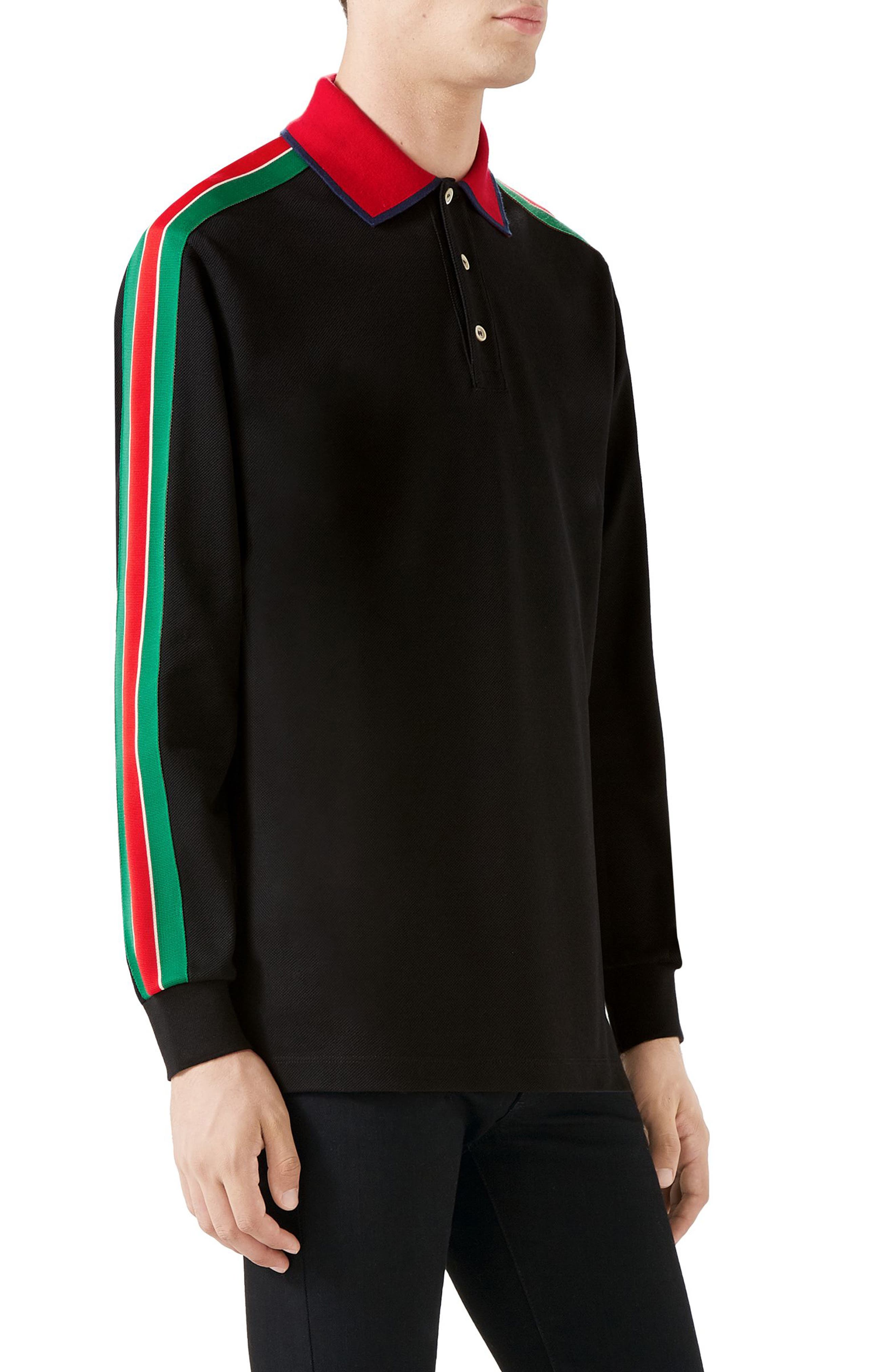 gucci striped long sleeve