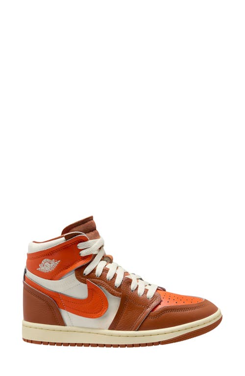 Shop Jordan Air  1 High Mm Basketball Sneaker In Desert Orange/sail/orange