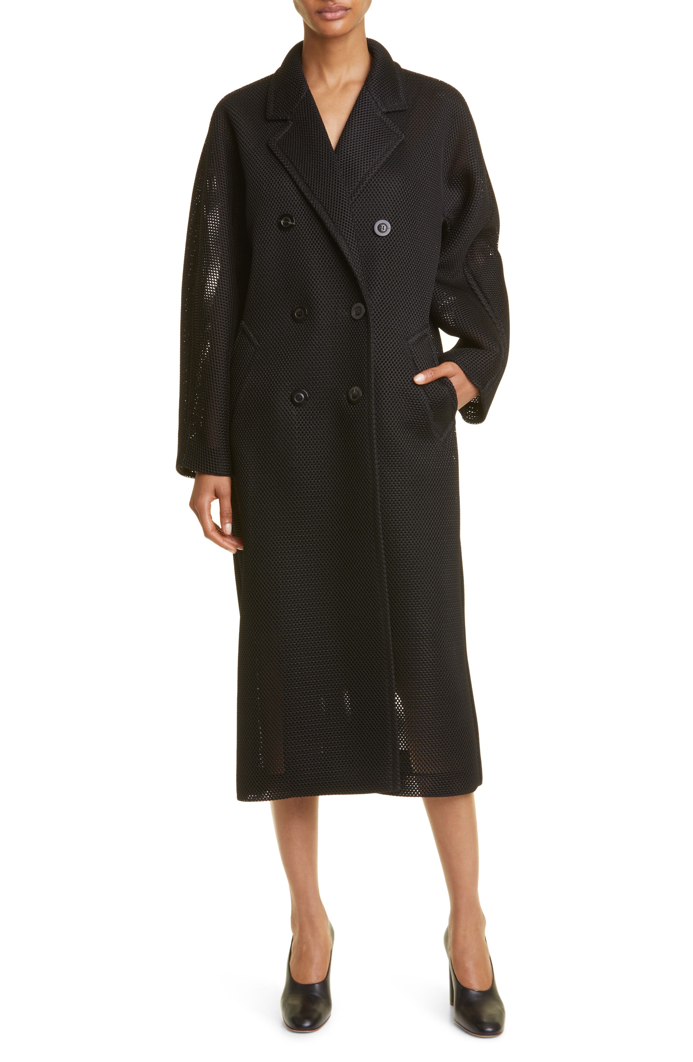 Max Mara Black Madame Coat