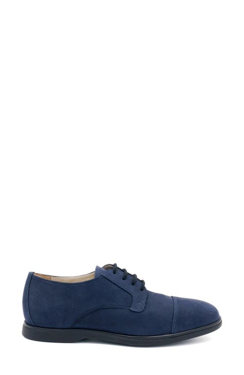 Amalfi By Rangoni Reno Cap Toe Derby In Navy Long Beach