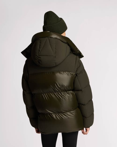 Alpenhaus Megeve Unisex 2-in-1 Relaxed Fit Puffer In Moss
