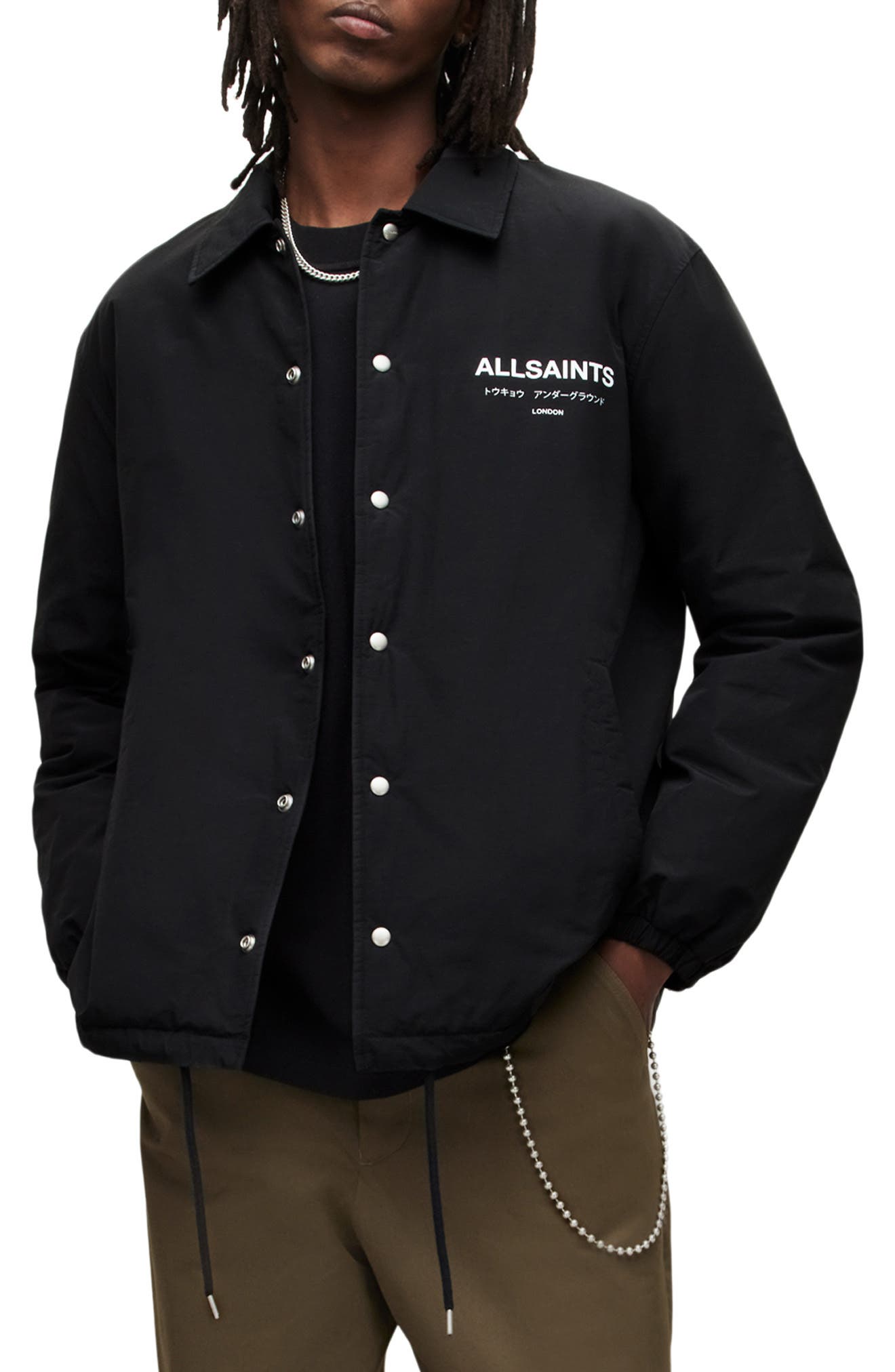 SEESEE  コーチジャケット COACH JACKET BLACK