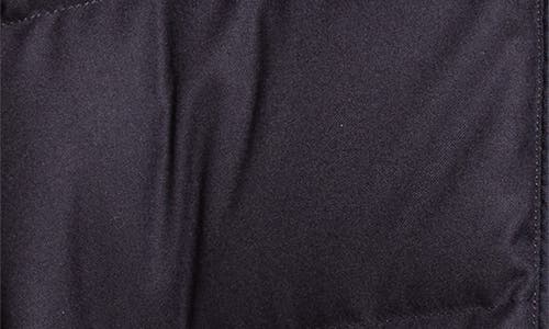 Moncler Montgenevre Virgin Wool Down Puffer Jacket In Navy