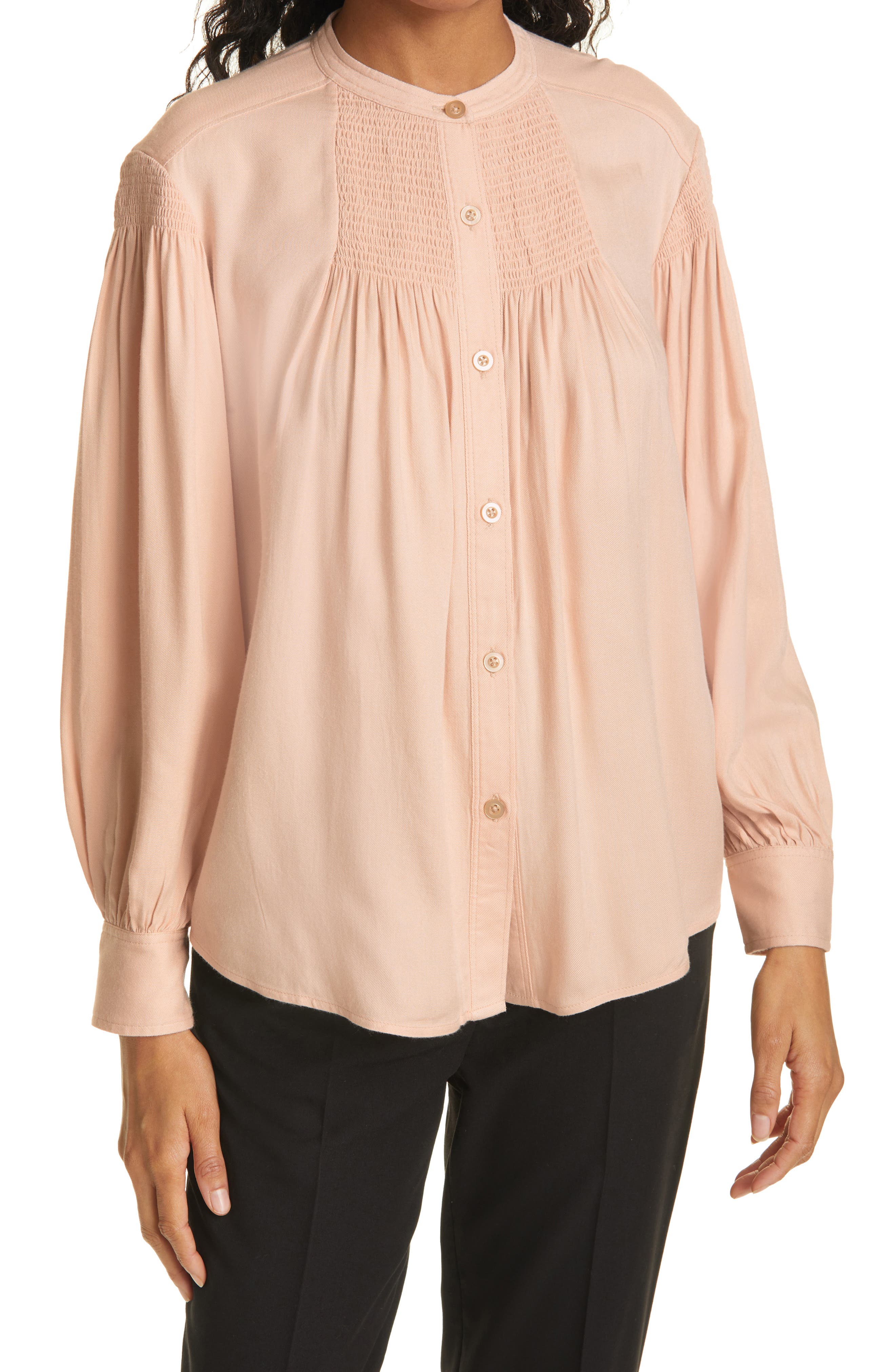 Rebecca Taylor Womens Short/ Ss Lace Top W//emb