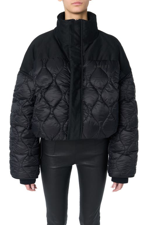 AMIRI Onion Quilted Oversize Puffer Jacket in Black