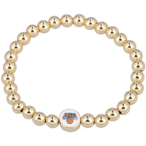 Women's Baublebar Cleveland Browns Slogan Pull-Tie Bracelet in Gold