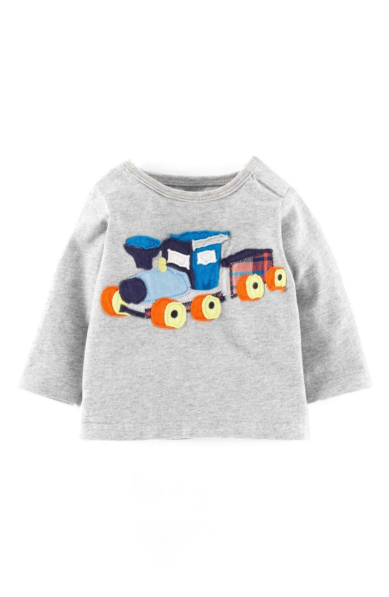 Mini Boden 'Vehicle' Appliqué T-Shirt (Baby Boys) | Nordstrom