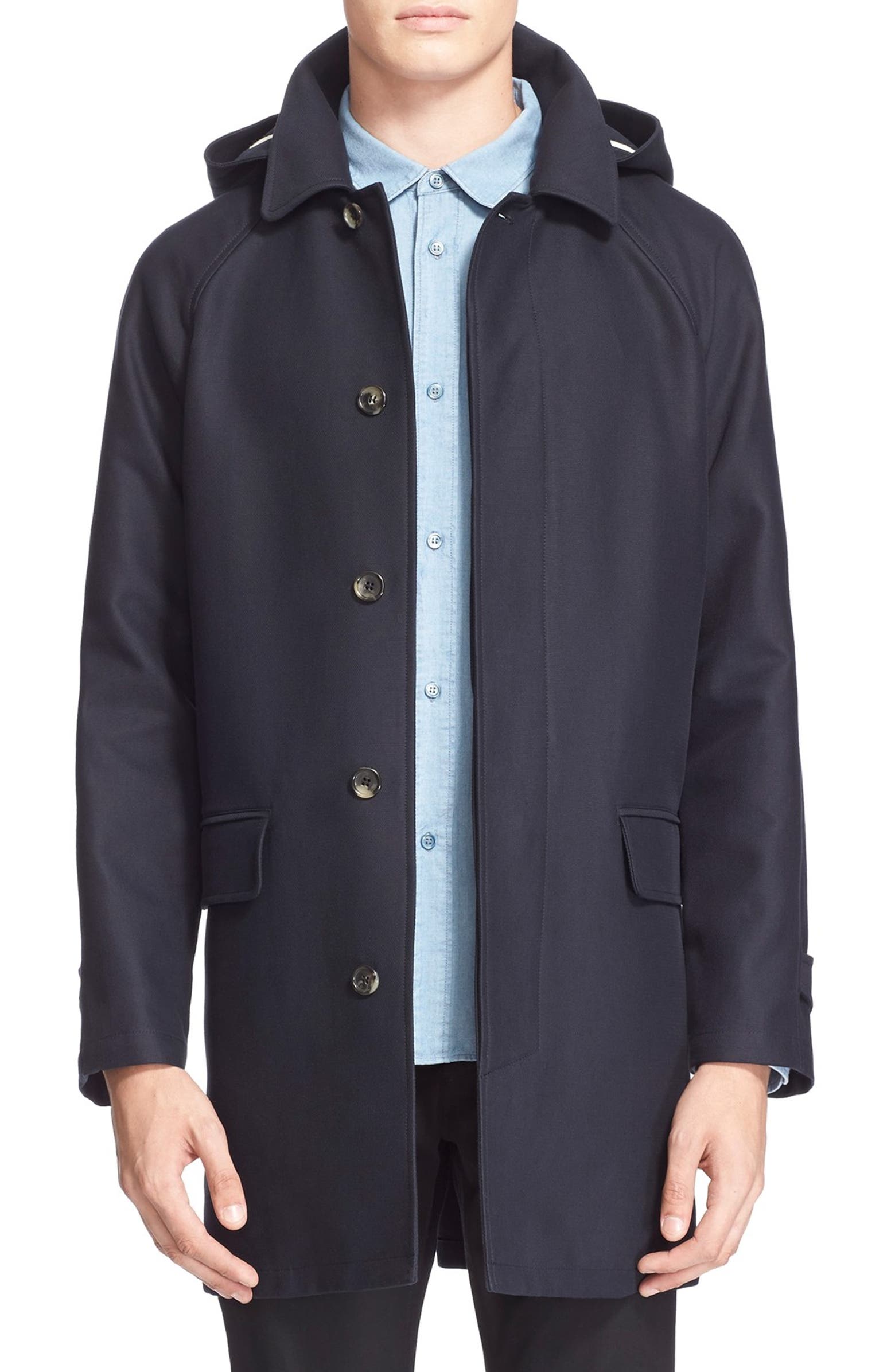 A.P.C. Hooded Cotton Parka | Nordstrom